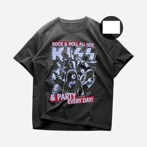 KISS T-Shirt - Rock Music Shirt - I Was Made For Lovin_ You